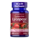 Puritan의 Pride Premium Lycopene 10mg, Prostate, Antioxidant, Heart Health 및 전반적인 건강 지원을위한 규정식 보충교재, 100 Rapid Release Softgels