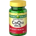 스프링 밸리 - 공동 Q-10, Q-Sorb 200 mg, 30 Softgels