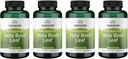 Swanson Holy Basil Leaf (Tulsi) - 스트레스 지원 및 웰빙 보충 - (120 캡슐, 800mg) (4 팩)