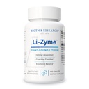 생물 연구 Li Zyme 50 마이크로 그램, 전체적인 음식으로 리튬, phytochemically Bound 리튬, 높게 bioavailable, 지원 뇌 기능, 기억 및 계류 지원, 100개의 정제