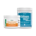 Jigsaw Health Bundle | 아드레날린 칵테일, 60 인분 (Jar), Collagen Boost, 30 인분 (Jar)
