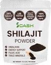 scash 600 서빙 Shilajit 건조한 추출물 보충교재 분말, 5.3 Ounce /150g의 Fulvic 산을 가진 Shilajit 순수한 Himalayan 무기물, 에너지 보충교재를 위한 Fulvic 무기물 화합물