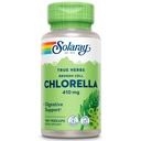SOLARAY Broken Cell Chlorella 410 mg | 영양소 슈퍼 푸드 w/Naturally Occurring Protein, 비타민, 미네랄, 클로로필 | 비 GMO | 100 VegCaps