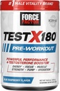 FORCE FACTOR 시험 X180 전 운동 분말 & 에너지 보충교재, Boost 초점 & 내구시간, 건축 근육 & 힘, Ashwagandaha & L-Citrulline, 파란 딸기, 30의 서빙을 가진 산화 보충교재