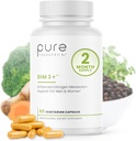 순수한 Therapro Rx DIM 3+ | 60 Vegan Caps - 2 개월 공급 | DIM, Curcumin & BioPerine, Men & Women, Antioxidant & Detoxification Support의 건강한 에스트로겐 대사 지원, 약제 급료