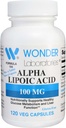경이 연구소 알파 Lipoic 산 100 mg, 120 Veg 캡슐