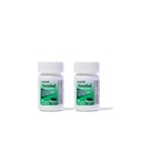 주요 Ferosul - 성분 철의 65mg을 가진 철 황산염 325mg 정제 - 여자를 위한 철 보충교재, 남자 - 녹색 - 100 조사 (2 팩)