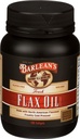 Barlean's Omega 3 6 9 Flaxseed 기름 보충교재, 1650 mg ALA 지방산, 100 조사를 가진 찬 압박된 Flax씨 보충교재 Softgels