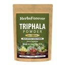 Herbsforever Triphala Churna 분말 전통적인 Ayurvedic 정립은 해독과 회춘 비 GMO, Vegan 454 GMS를 지원합니다