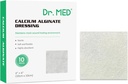 4" x4”를 옷을 입는 Med 칼슘 Alginate, 10의 개인적인 팩 높은 흡수 드레싱 가우제, 비 두꺼운 패드, 부상 배려를 위한 연약한과 안락한 헝겊 조각, 더 빠른 치유