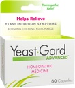 YeastGard 고급 Homeopathic Remedy 캡슐 - 60 개 병