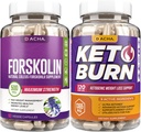 고급 Keto 및 피트니스 번들 - 프리미엄 Forskolin 추출 플러스 Keto, 11 최대 슬림 룩, 울트라 강도 알약, 면역 지원, 빠른 잃어버린