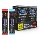 Pedialyte AdvancedCare Plus Electrolyte 파우더, 33% 더 전해질 및 PreActiv Prebiotics, 다양성 팩 : Berry Frost 및 Strawberry Freeze, 24 파우더 패킷