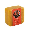 철 오렌지 Walnut Beard Soap Bar - 5 oz Exfoliating Beard Wash and Face Scrub - Shea Butter and Coconut Oil Cleanser - 수화용 비누 - 아버지의 날 선물