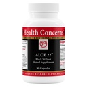 건강 Concerns 알로에 22 – 소화 지원 & 인테스트 – 변비, Bloating & Parasite Detox 보충 – 검정 호두, 생강, Myrobalan & Aloe Vera 초본 공식 – 90 캡슐