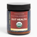 1개의 농장 Superfood 분말 Gut 건강, 유기 Gut Soothing 혼합과 Prebiotic 혼합, 비 GMO, 뼈를 가진 Prebiotics, 터키 꼬리 버섯, Slippery Elm 및 GI 건강을 위한 Marshmallow 뿌리