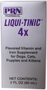 Liqui-Tinic 4x는 개, 고양이, 강아지 및 새끼 고양이, 2 oz에 대한 비타민과 철 보충을 맛.