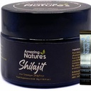 순수한 Himalayan Shilajit 수지 – 에너지, 면역 지원 및 초점을위한 500mg 높은 효능 유기 보충교재 | 85 + 추적 광물, Fulvic 산 | 30g, 놀라운 자연에 의해 순수성을 위해 실험실 테스트
