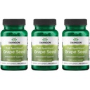 Swanson 포도씨 심장 산화 방지제 자유로운 Radicals 건강한 혈압 지원 Polyphenols OPCS 초본 보충교재 380 mg 100 캡슐 (3 팩)