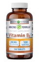 놀라운 수식 비타민 B6 Pyridoxine 200mg 100 정제 보충 | Non-GMO | 글루텐 무료 | 미국에서 제작