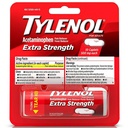 TYLENOL 여분 힘 모자 10 ea (6의 포장)