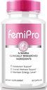NutraRize FemiPro 캡슐, Urinary Heath 지원을위한 프리미엄 공식, 제어 및 전반적인 건강을위한 모든 자연 보충, Femi Pro 리뷰 (60 캡슐)
