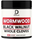 12in1 Wormwood 캡슐 검정 호두 Cloves, 생강, Turmeric Curcumin & Black Pepper - 면역 체계 - 60의 캡슐