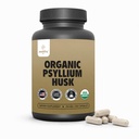 유기 Psyllium Husk 캡슐 750 mg의 Gut Health*를 위한 자연적인 섬유 보충교재 - Psyllium Husk 분말에 대안, Zealthy 생활, 250의 캡슐