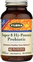 Flora - Super 8 Hi Potency Probiotics 60 Count - 건강한 효모 균형 및 소화 건강 - 남성 및 여성 - 42 억 CFU, Raw, 글루텐 무료 - 최대 2 개월 공급