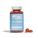 Baby Blues Postpartum 탈모 비타민 - Biotin, Collagen, & Folate를 가진 열정 과일 Gummies