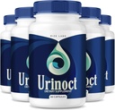 실험실 Urinoct 전립선 보충교재, 방광 건강, 진보된 기능 공식, 유기 초본 혼합, 교류를 위한 홍조 - 5 (300의 캡슐)의 팩