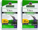 자연의 답변 Vitex Chastetree Berry Supplement, 90-Vegetarian Capsules, 2 Count | Hormonal Balance | Ovulation Support | Menopausal Support