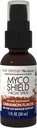 Host Defense MycoShield Throat Spray - 면역 건강 지원 - Chaga, Reishi, Turkey Tail & More - On-The-Go Immune Support - Cinnamon flavor, 1 fl oz (71 서빙) *가있는 규정식 버섯 보충