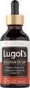 Carlyle Lugols Iodine 2 Percent 2 fl oz | 칼륨 이오드 및 이오딘 솔루션 2 % 액체 드롭