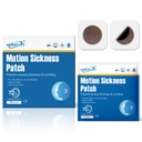 16ct Motion Sickness Patchs - 크루즈, 자동차, 비행기 및 기타 여행을위한 바다 Sickness Patchs - 논 - 죽음, 효과적이고, 지난 72 시간