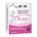 VagiBiom Probioitc Suppository 편리한 여행 팩 2 좌약 : Microbiome Flora Balance. 냄새 통제 Regimen; 균형과 Nourishes 건강한 Flora