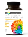 AGA Nature's Supplements 마그네슘 아미노 킬레이트 30 캡슐과 심황 추출물