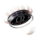 Lashify Curl 12mm Gossamer Eyelash Extensions Refill, Ginger Color, DIY False Lashes for Natural Look