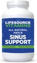 LifeSource 비타민 모든 천연 안티 - B Sinus 지원 - 14 모든 천연 성분 - 90 캡슐 - Proprietary 공식