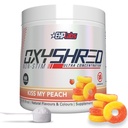 EHP Labs OxyShred Non Stimulant Pre Workout Powder - Stim Free Pre Workout, L Glutamine & Acetyl L Carnitine을 가진 남자 & 여자를 위한 Caffeine 자유로운 Preworkout - 복숭아, 60의 서빙