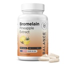 Balancebreens Bromelain 500mg 캡슐 - 2400 GDU Pineapple Extract Supplement for Joint Support, Natural Swelling Support 및 Healthy Digestion - 180 캡슐 미국에서 제조