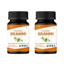 Brahmi 120 정제 - USDA 유기 Bacopa Monnieri 보충 - 지원 초점, 캘름 & 기억 - 초본 Nootropic* - 2 팩