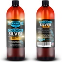 TheraSilver-TheraSilver Labs ACS 225-Advanced Colloidal Silver Liquid-225 PPM-Pure Immune Support-32 Oz-Family Size에 대한 생체 활성 나노 입자