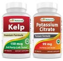 Kelp 보충교재 150 Mcg & 칼륨 구연산염 99mg