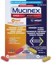 Mucinex 압력, 통증 & 기침 & Nightshift® Sinus 모자 20ct