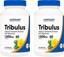 Nutricost Tribulus Terrestris 추출물 750mg, 120 캡슐 (2 병)