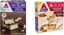 Atkins 초콜릿 코코넛 바 16 개, 바닐라 Caramel Pretzel Protein Meal Bar 5 개