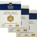 Manuka Health 10hda Royal Jelly 1000mg 365 캡슐 100 % 순수 뉴질랜드 로얄 젤리 면역 시스템 부스터 및 지원 피부 건강 및 활력 (포장 3)