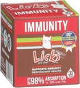 Licks Pill-Free Cat Immunity - 면역 지원 고양이 공급 - 호흡 보조 식품 - 건강 용품 - 젤 패킷 - 30 사용
