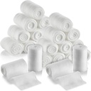 MEDca Gauze 붕대 롤 - 24 팩, 2-Inch, 4.1 롤 당 야드, 부상 드레싱 및 응급 키트 용 의료 학년 가제트 붕대